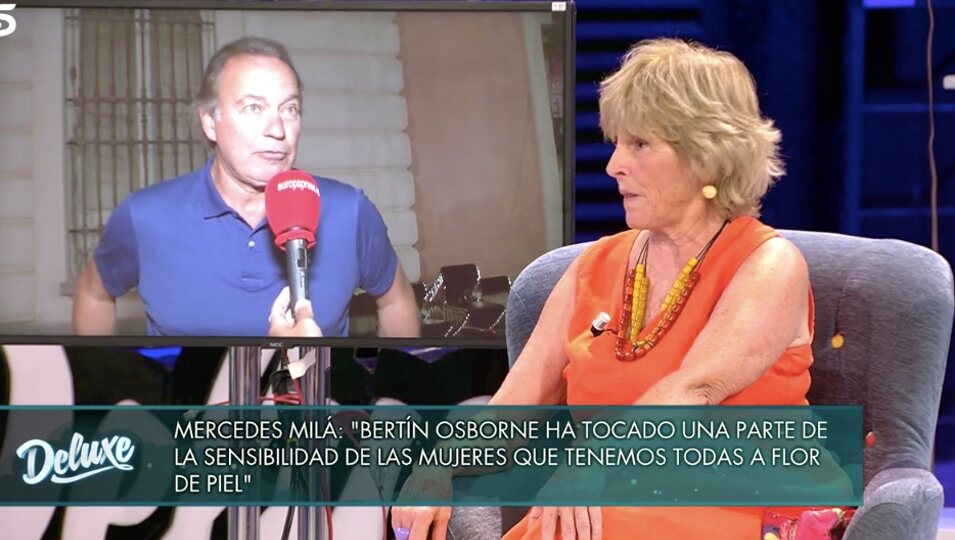 Mercedes Milá habla de Bertín Osborne | Foto: telecinco.es