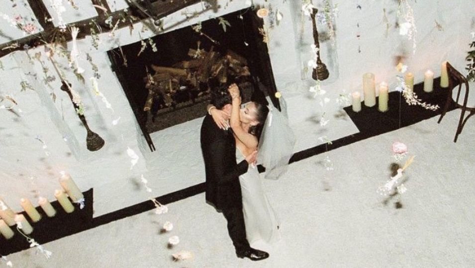 Así fue la boda de Ariana Grande y Dalton Gomez | Foto: Instagram