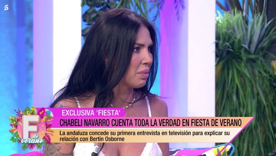 Chabeli Navarro en 'Fiesta de verano' | Fuente: Antena3.com