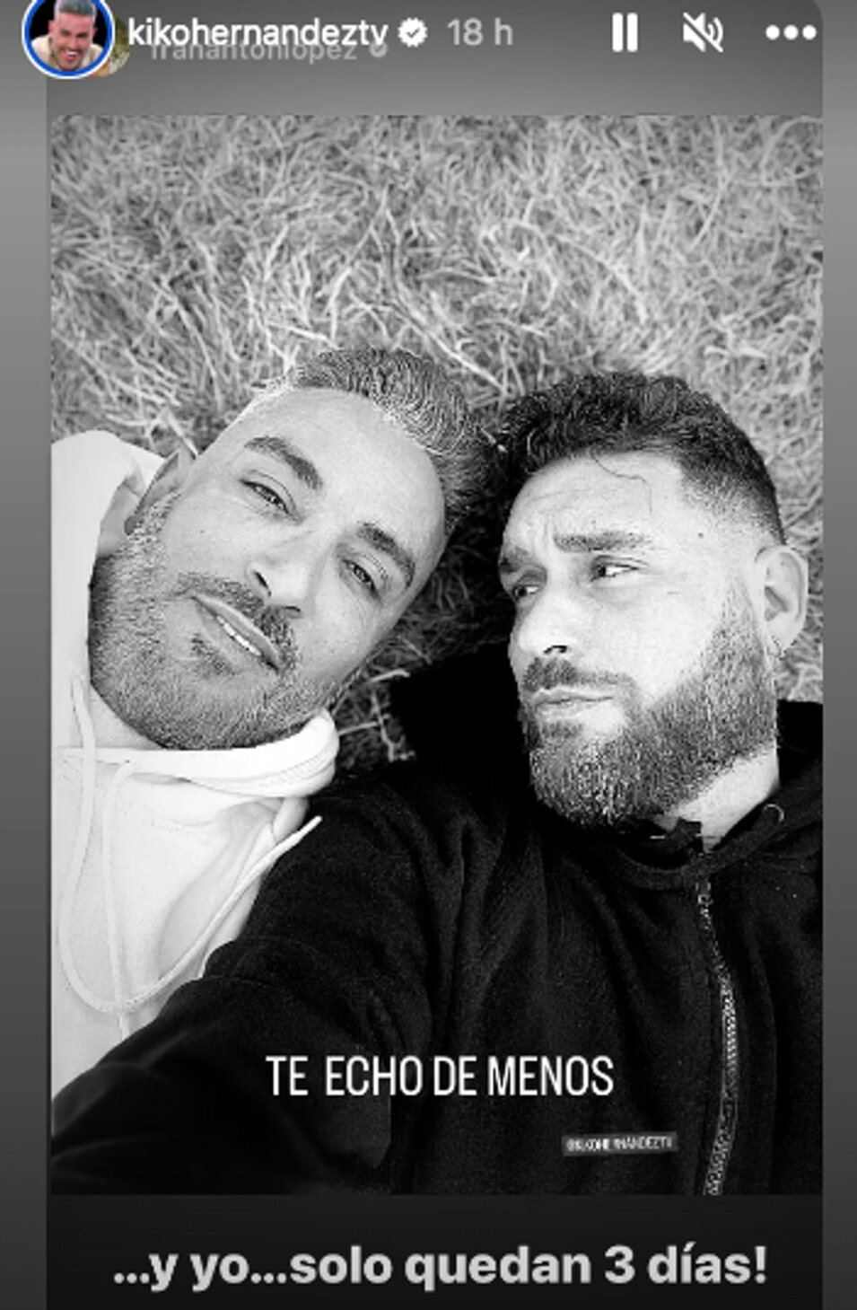 Kiko Hernández y Fran Antón | Instagram