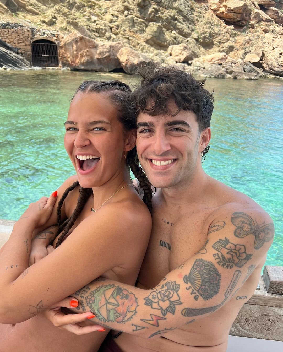 Laura Escanes y Álvaro de Luna de vacaciones/ Foto: Instagram