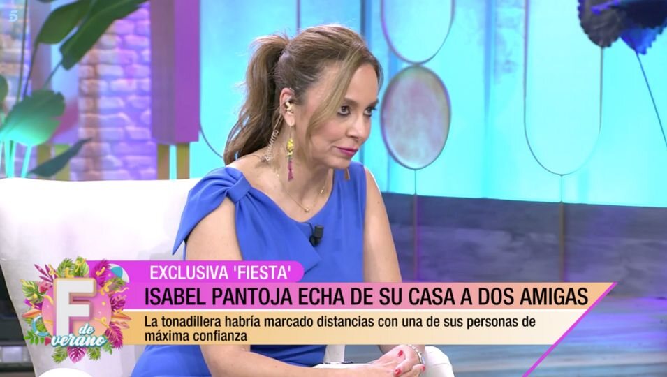 Mónika Vergara da una exclusiva sobre Isabel Pantoja en 'Fiesta de verano' | Foto: Telecinco.es