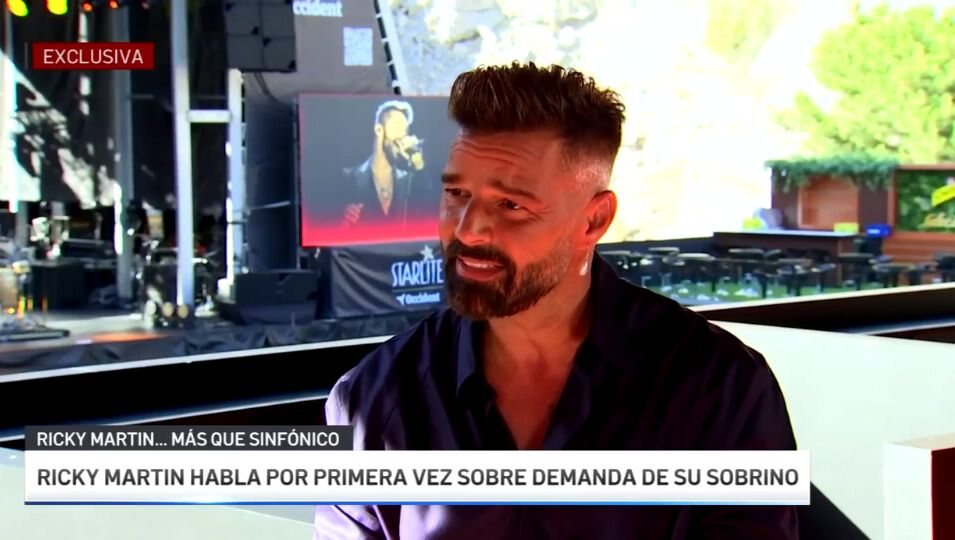Ricky Martin habla de la demanda de su sobrino | Foto: Telemundopr.com