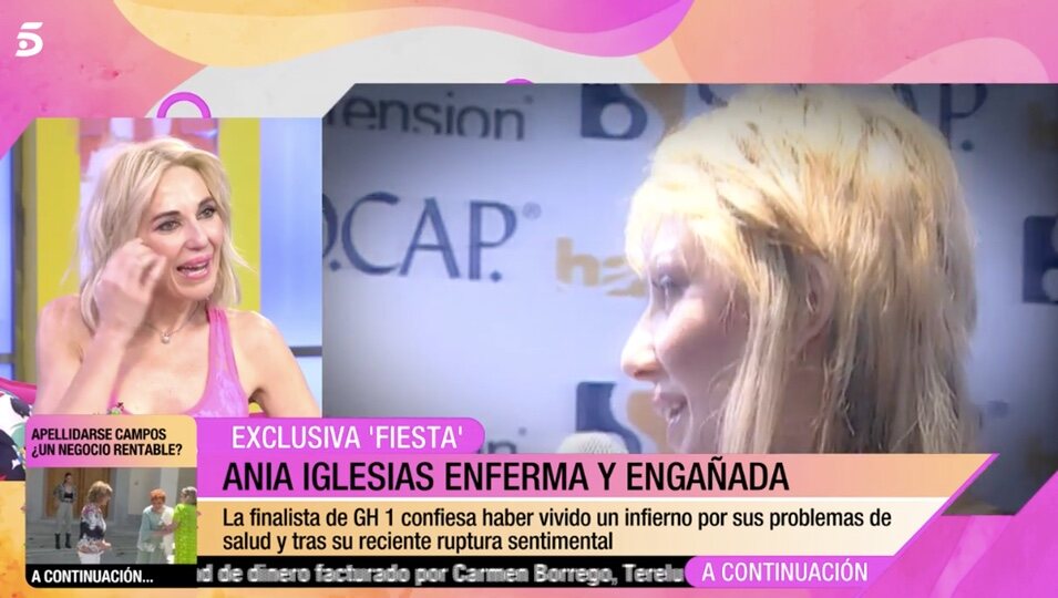 Ania Iglesias en 'Fiesta' | Foto: telecinco.es