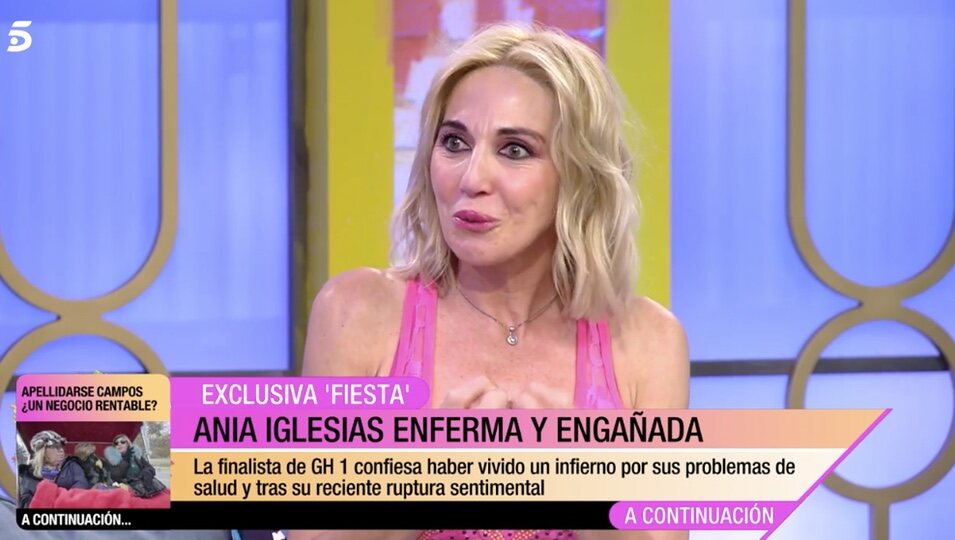 Ania Iglesias habla de su vida | Foto: telecinco.es