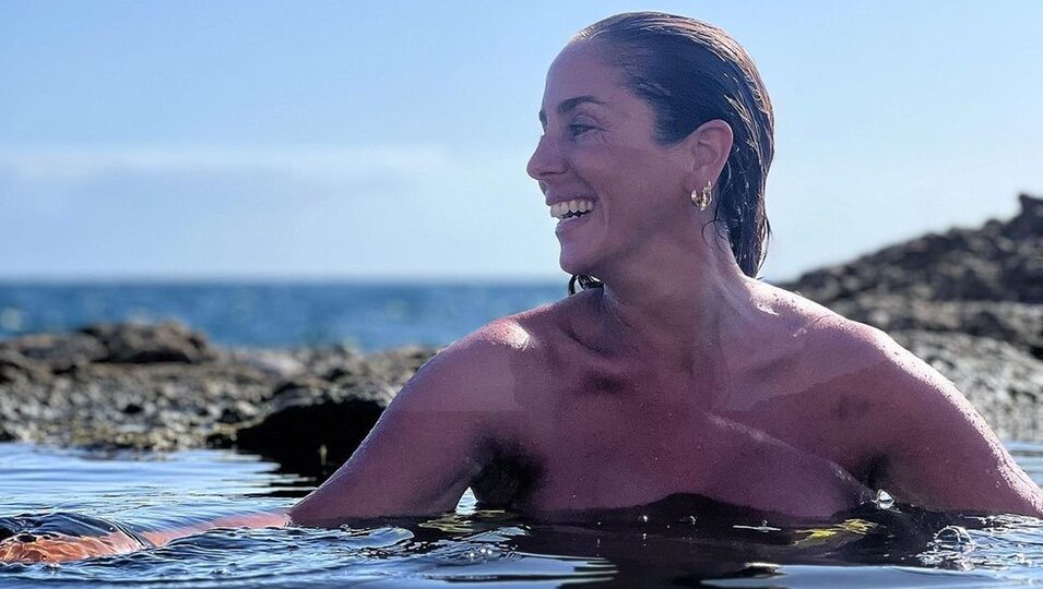 Anabel Pantoja en el agua | Instagram
