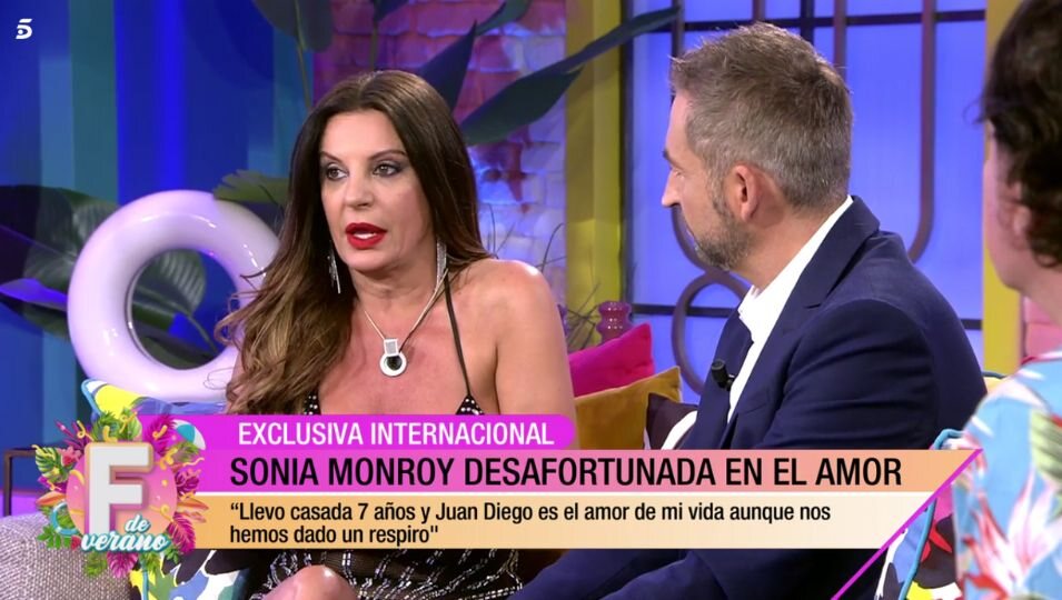 Sonia Monroy explica los detalles de su ruptura en 'Fiesta de verano' | Foto: Telecinco.es