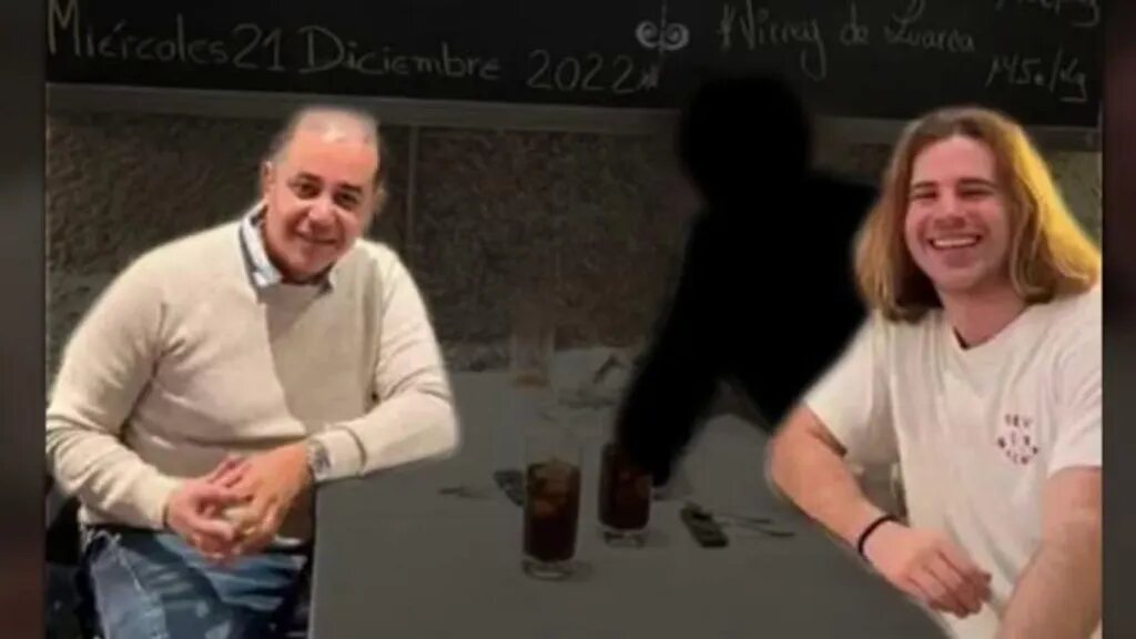 Edwin Arrieta y Daniel Sancho, juntos en diciembre de 2022 | Foto: redes sociales