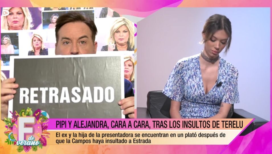 Pipi Estrada reacciona a los decalificativos de Terelu Campos | Foto: Telecinco.es