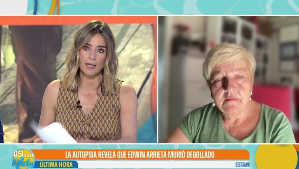 Camen Balfagón habla de la autopsia de Edwin Arrieta | Foto: Telecinco.es