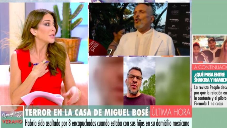 Isabel Rábajo cuenta la reacción de Nacho Palau ante el atraco de Miguel Bosé en su casa | Foto: Telecinco.es