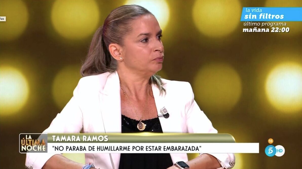 Tamara Ramos en 'La última noche'/ Foto: telecinco.es