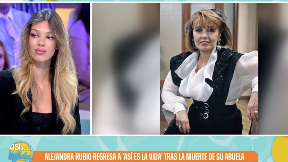 Alejandra Rubio en 'Así es la vida' | Foto: telecinco.es