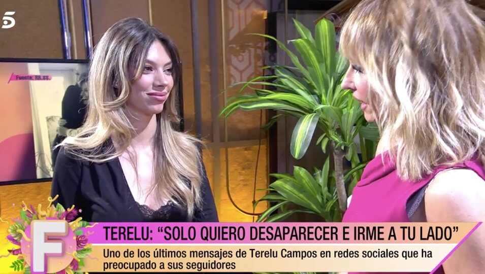 Alejandra habla del mensaje de Terelu | Foto: telecinco.es
