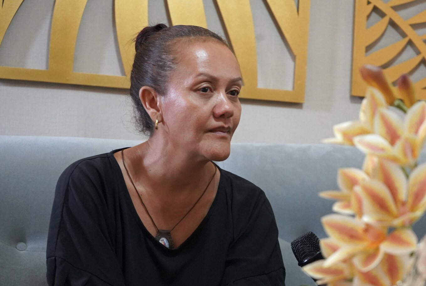 Darlin Arrieta concede una entrevista en Colombia
