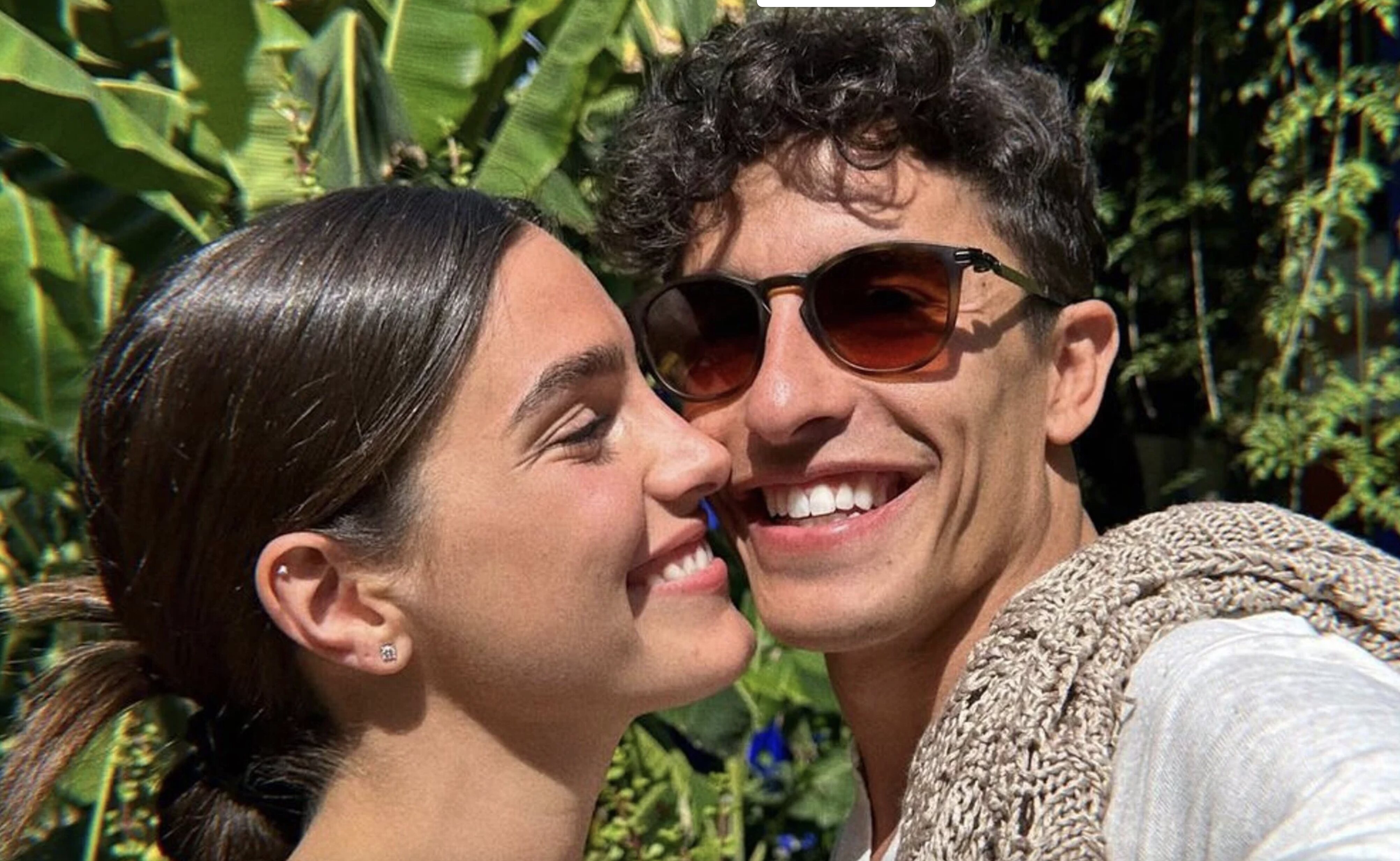 Marc Márquez y Gemma Pinto/ Foto: Instagram