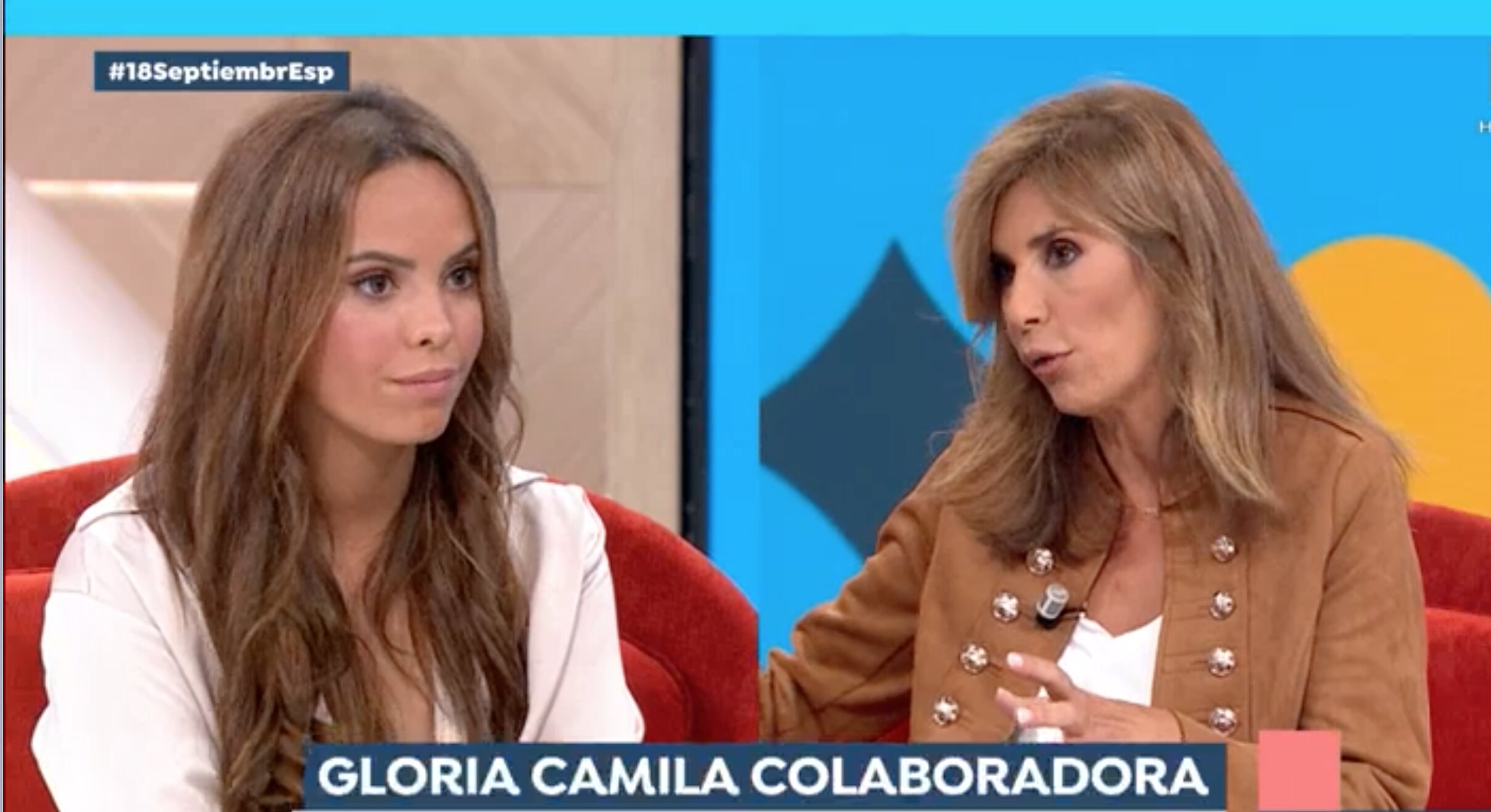 Gloria Camila y Gema López, dos rostros Mediaset en Antena 3 | Foto: Antena3.com