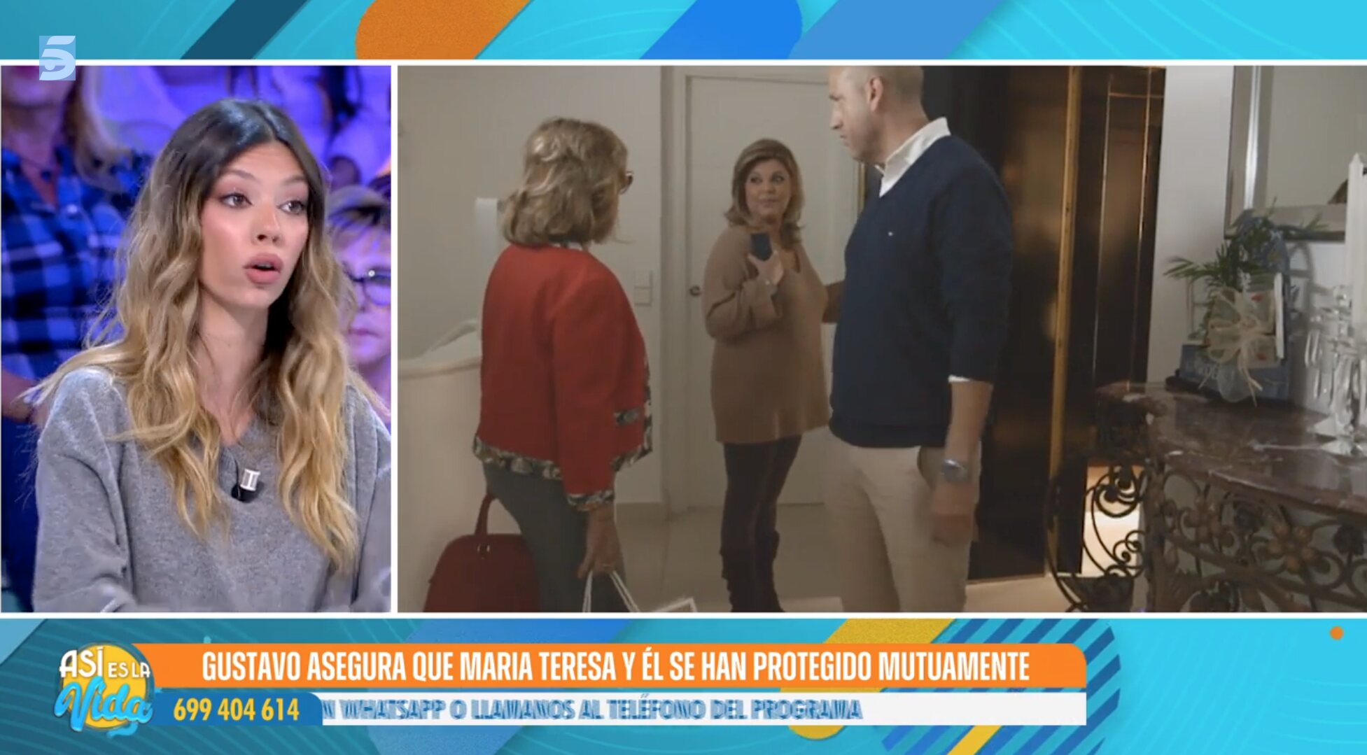 Alejandra Rubio cuenta cómo se produjo la dimisión de Gustavo y el motivo | Foto: Telecinco.es