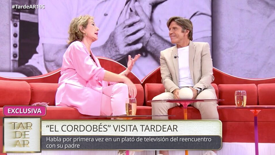 Manuel Díaz 'El Cordobés' y Ana Rosa Quintana | Telecinco
