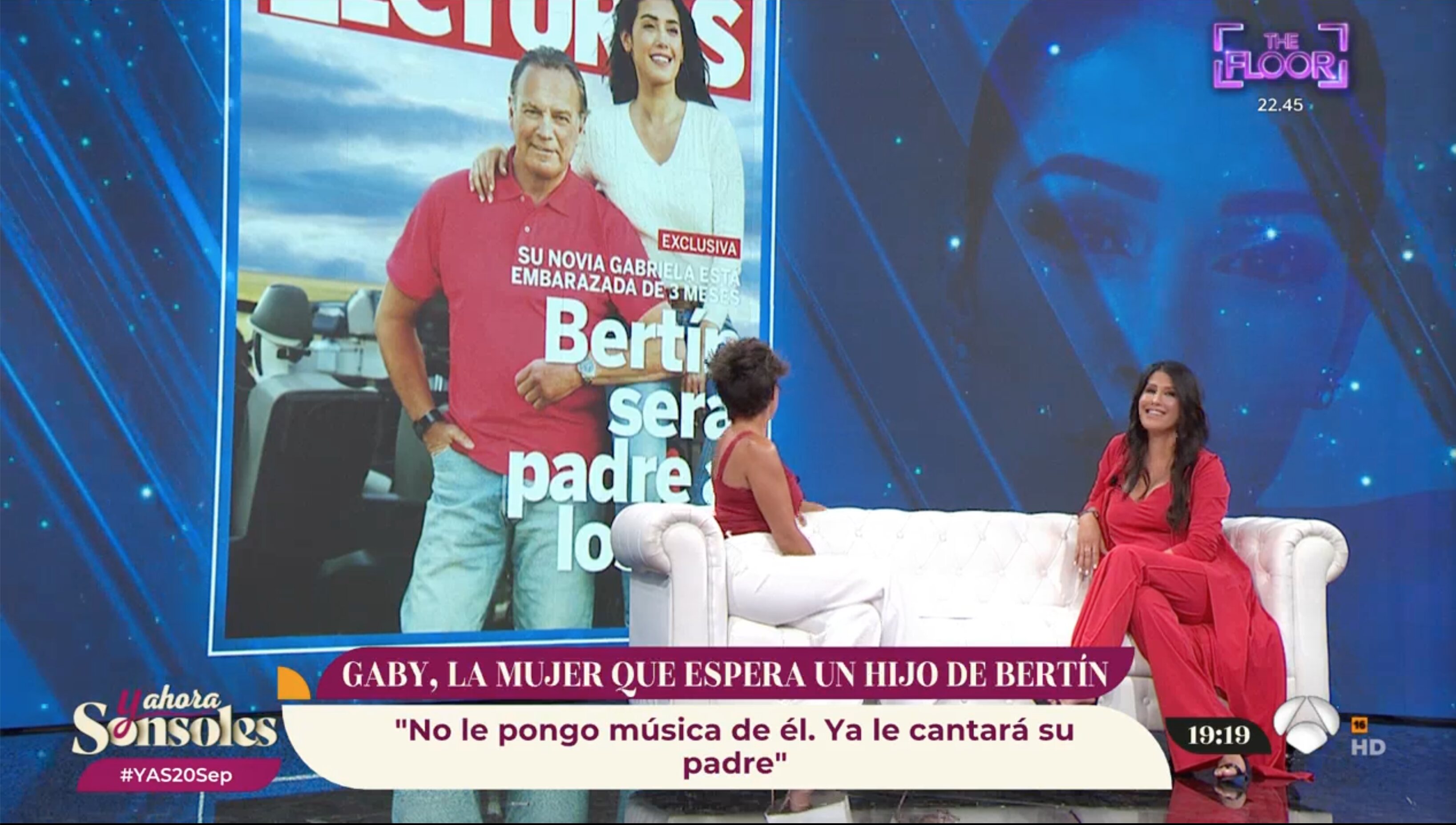 El embarazo de Gabriela Guillén de Bertín Osborne salió a la luz en la revista Lecturas | Foto: Atresplayer