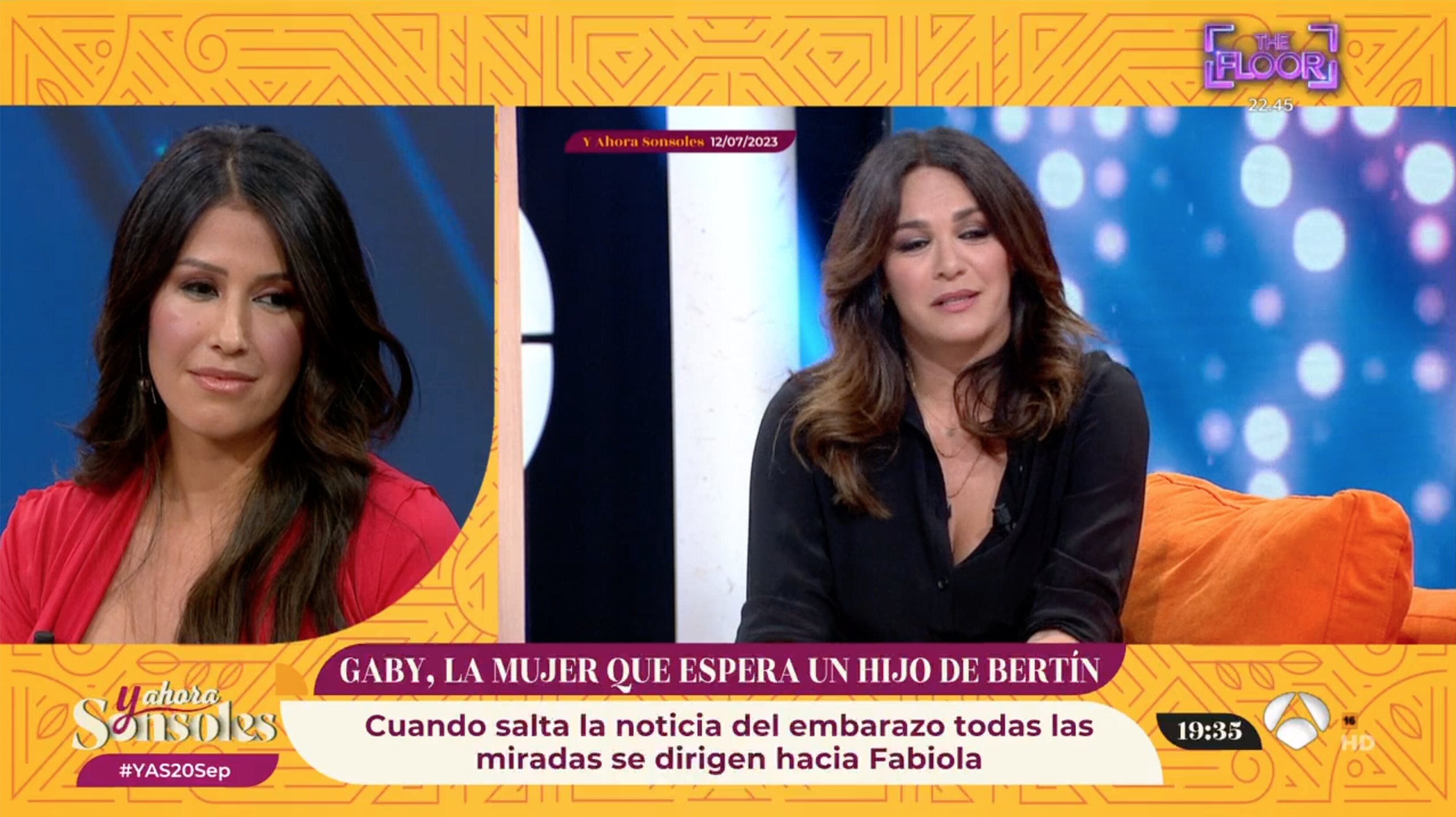 Gabriela Guillén responde a las críticas de Fabiola Martínez por su embarazo | Foto: Atresplayer