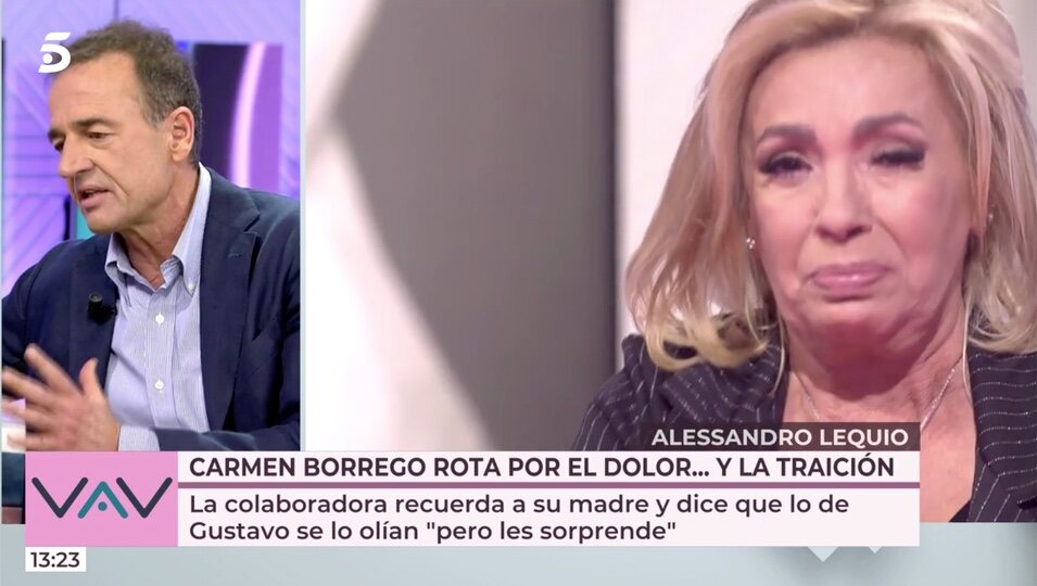Alessandro habla de Carmen Borrego | Foto: telecinco.es