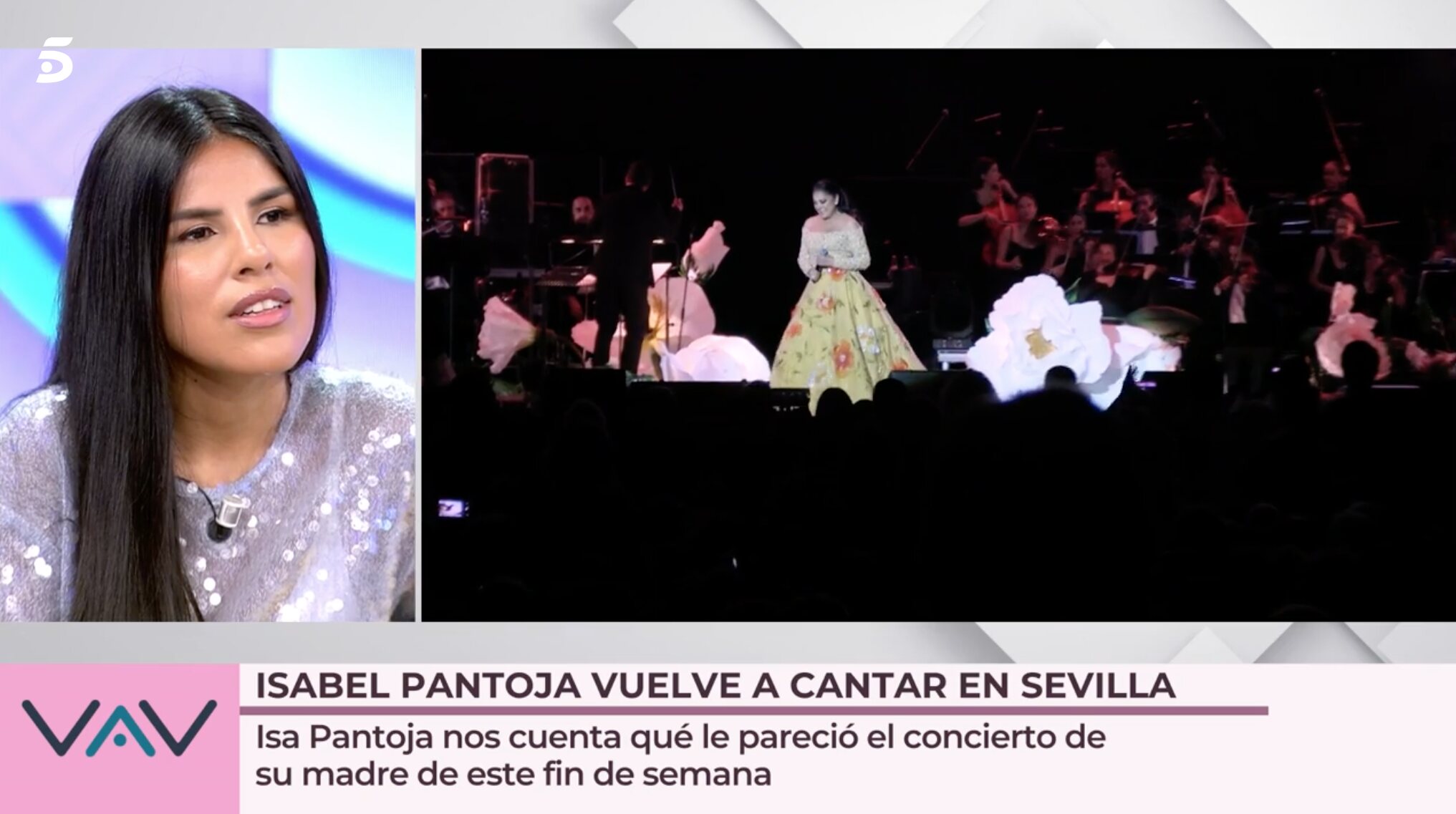 Isa Pantoja habría intentado ir al concierto de su madre, pero no le dieron las entradas | Foto: Telecinco.es