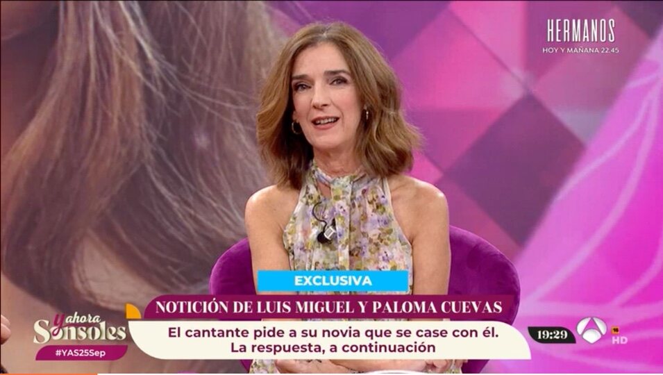 Paloma García Pelayo hablando sobre la propuesta de matrimonio | Antena 3