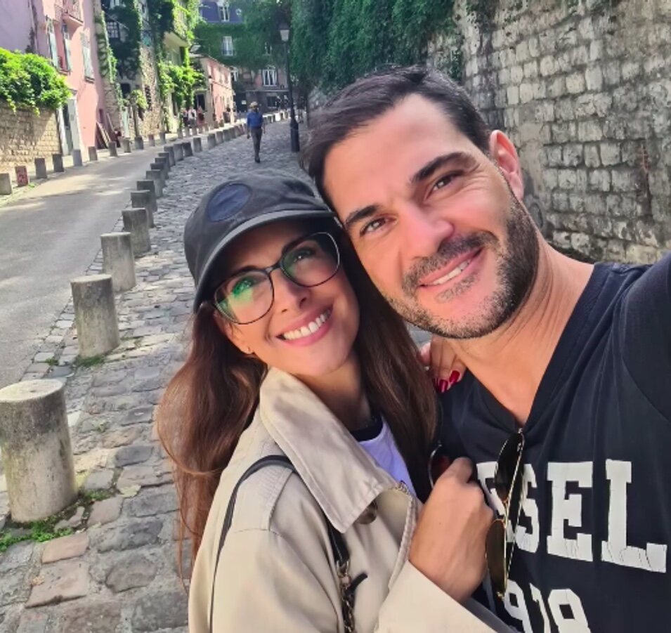 Nuria Fergó y Juan Pablo en París | Instagram