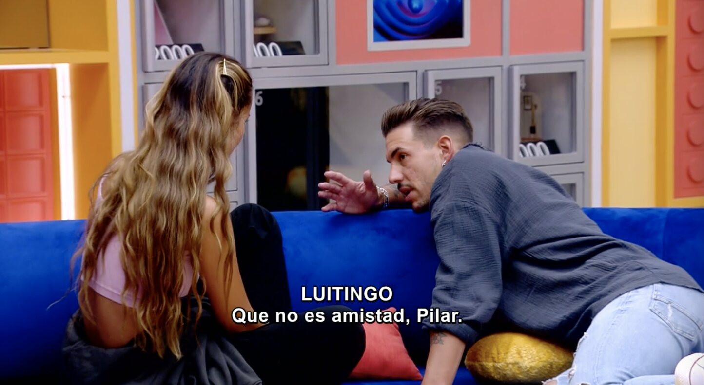 Pilar y Luitingo se han sincerado 'entre líneas' sobre lo que sienten el uno por el otro | Foto: Telecinco.es