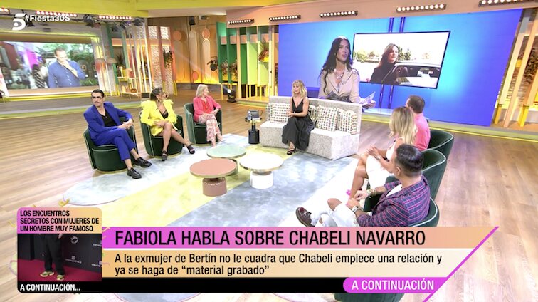 Chabeli Navarro acude a 'Fiesta'/ Foto: telecinco.es