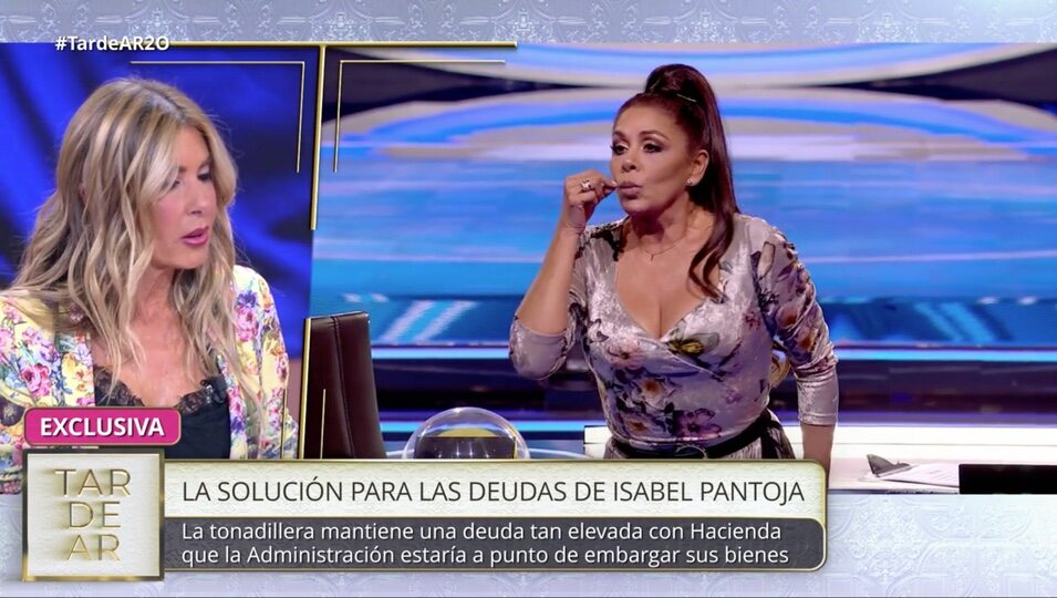 Marisa Martín en 'TardeAR' hablando de Isabel Pantoja | Telecinco