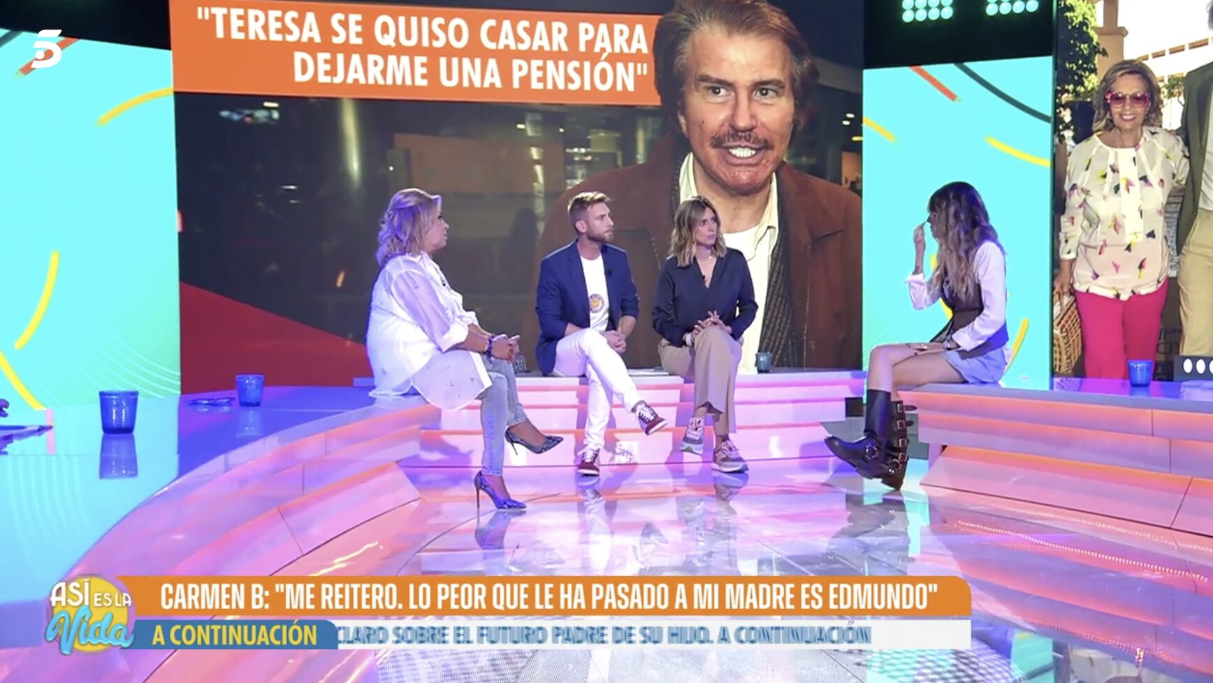 Carmen Borrego se pronuncia sobre la entrevista de Bigote Arrocet/ Foto: telecinco.es