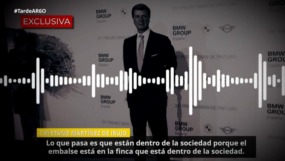 Cayetano Martínez de Irujo dando declaraciones en 'TardeAR' | Telecinco