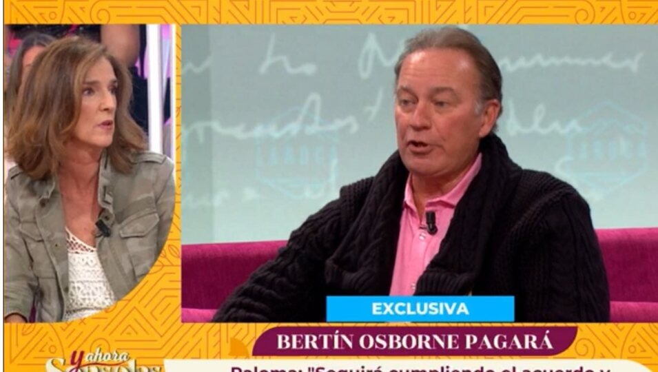 Paloma García Pelayo hablando sobre Bertín Osborne | Antena 3