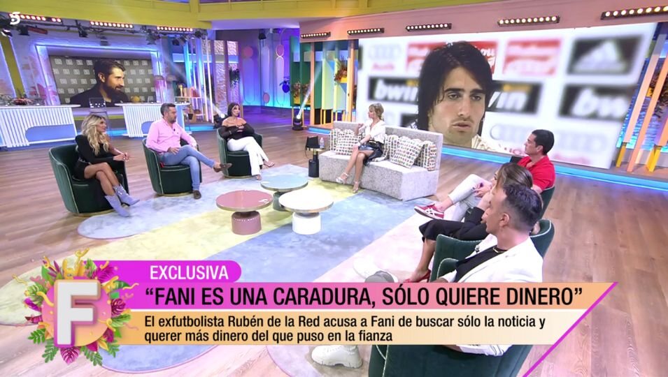 Fani Carbajo explica que ha sido estafada por Rubén de la Red | Foto: Telecinco.es