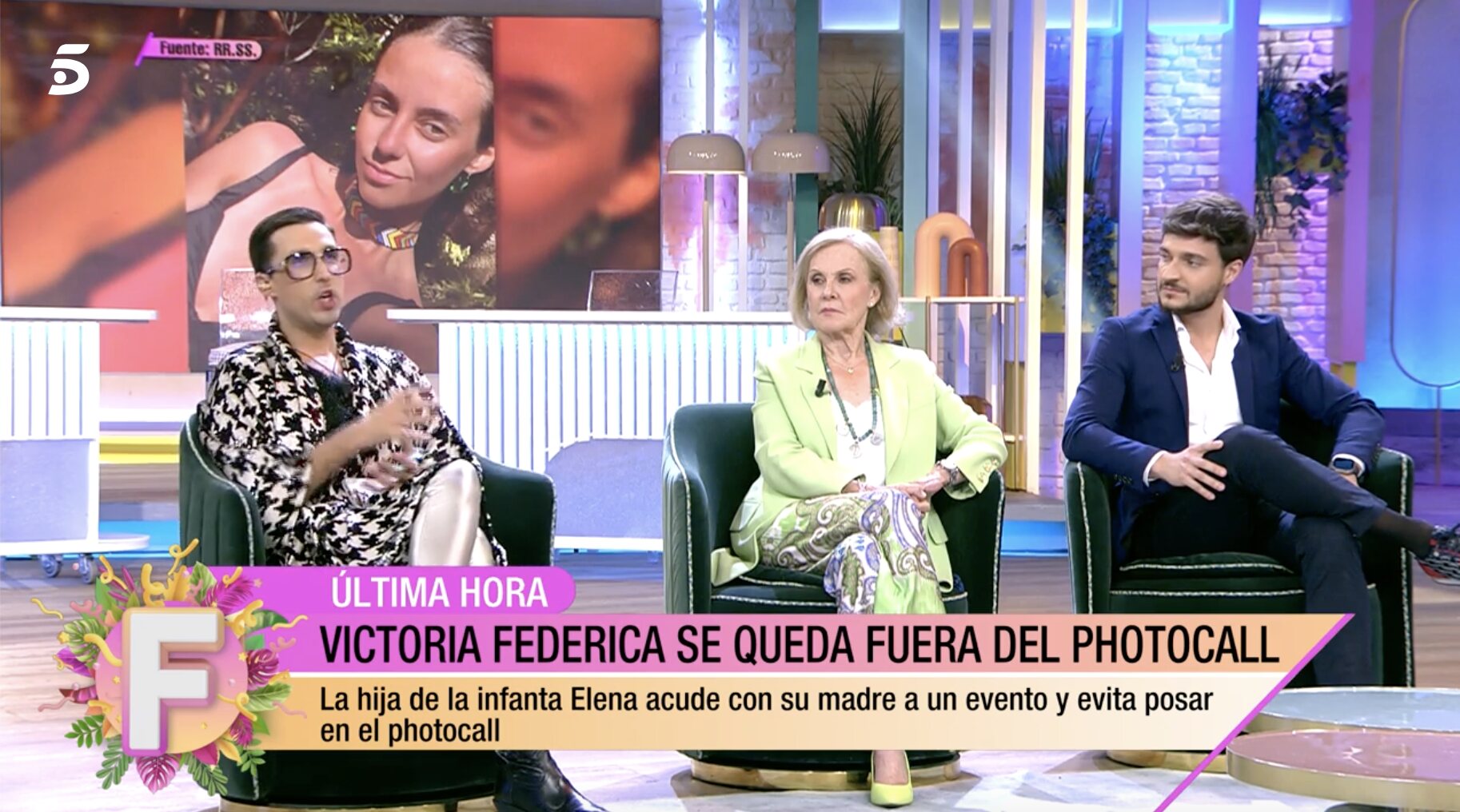 Sergio Pérez, reportero de Europa Press, carga también contra Victoria Federica | Foto: Telecinco.es