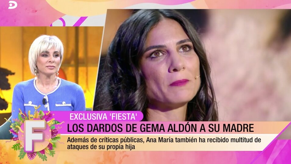Ana María Aldón habla de su hija | Foto: telecinco.es