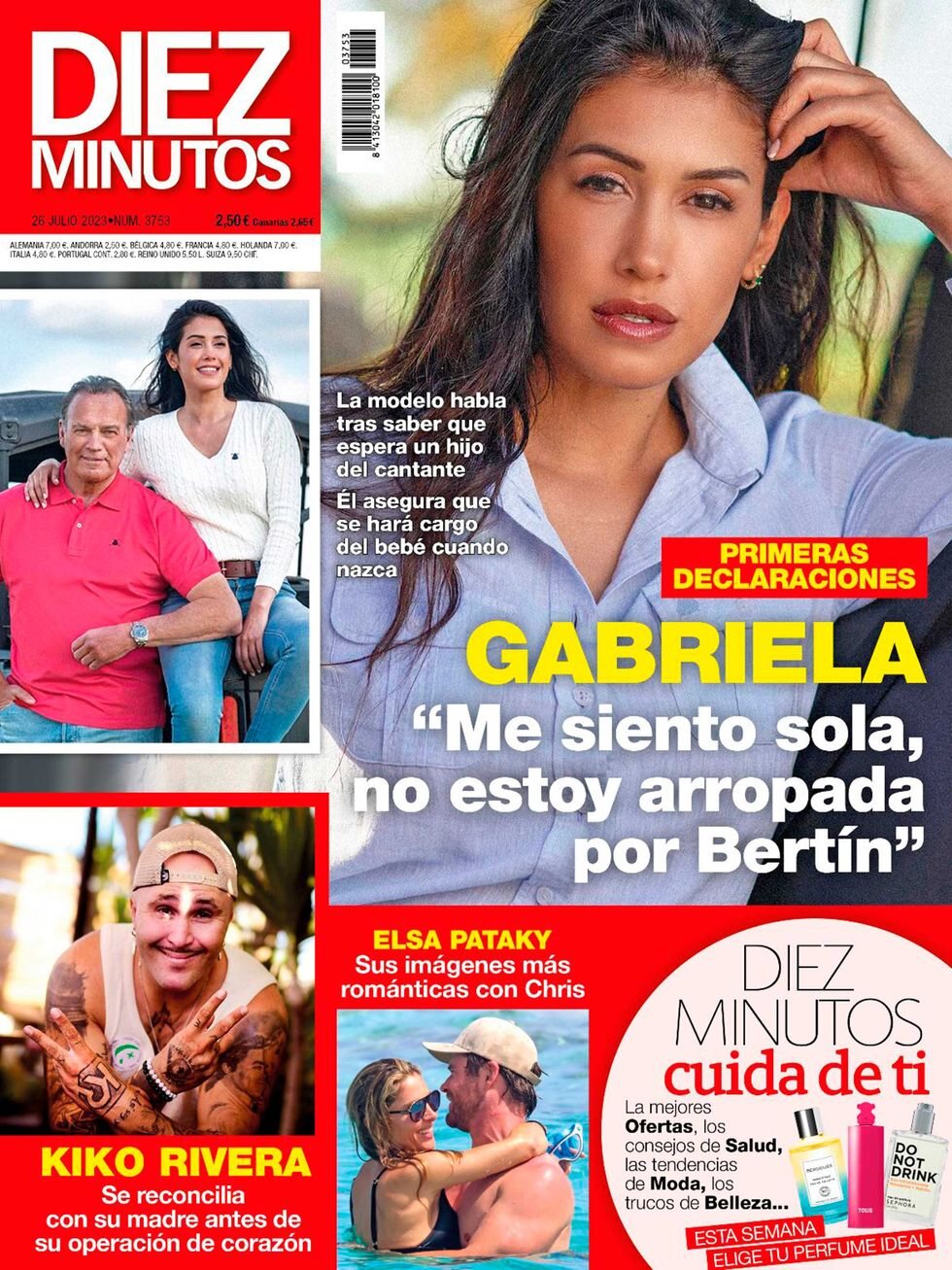 La primera exclusiva de Gabriela Guillén tras quedarse embarazada de Bertín Osborne