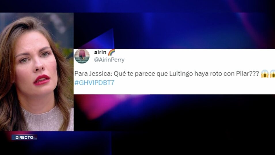 Jessica Bueno se entera de la ruptura | Foto: telecinco.es