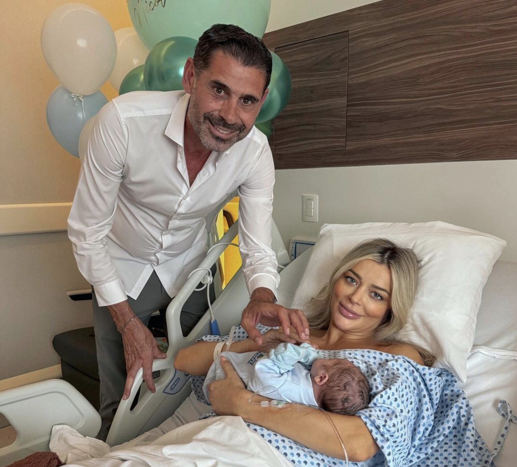Fernando Hierro y Fani Stipkovic anuncian el nacimiento de su primer hijo en común/ Foto: Instagram