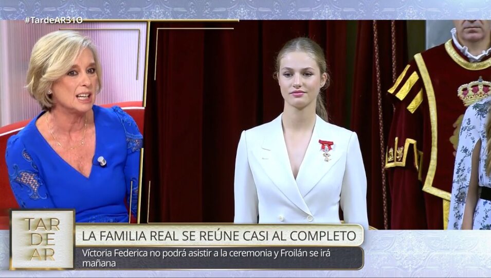Carmen Remírez de Ganuza en 'TardeAR' | Telecinco