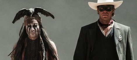 Johnny Depp y Armie Hammer en 'El llanero solitario'