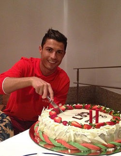 Cristiano Ronaldo celebra su cumpleaños / Twitter