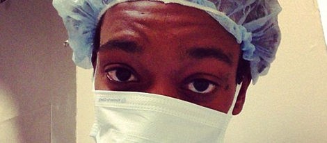 Wiz Khalifa en el hospital/ Foto:Instagram