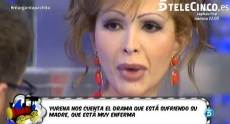 Yurena explica la enfermedad de Margarita Seisdedos en 'Sálvame' / Foto: Telecinco.es