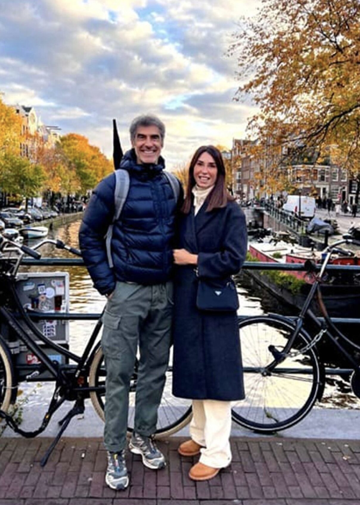 Jorge Fernández con su novia/ Foto: Instagram