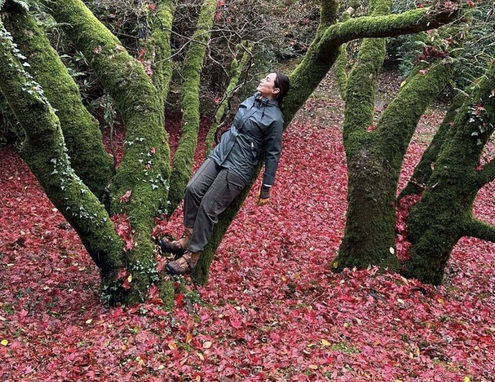 Tamara Falcó en un bosque en Inglaterra/ Foto: Instagram