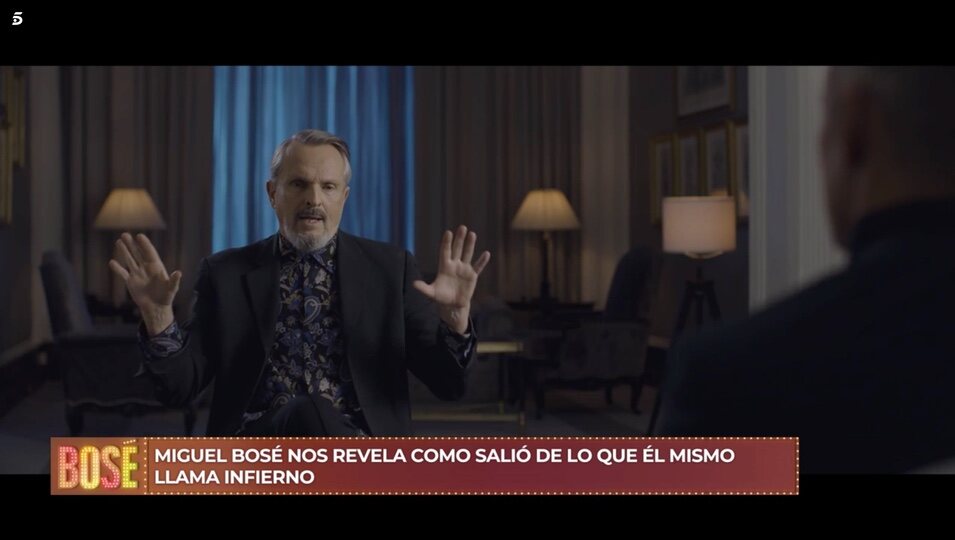 Miguel Bosé en 'La noche de Bosé' | Telecinco