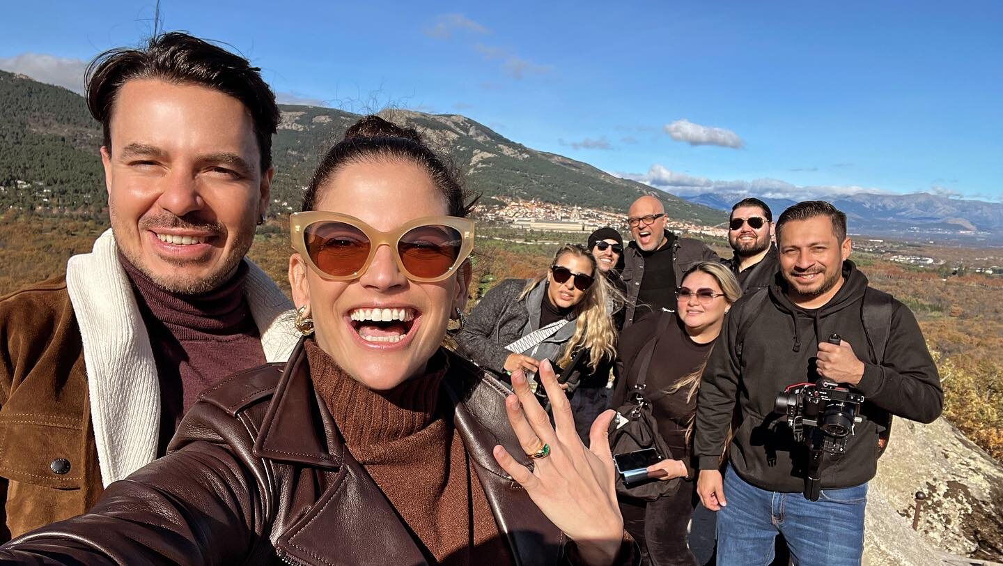 Natalia Jiménez se ha comprometido en El Escorial en Madrid | Foto: Instagram